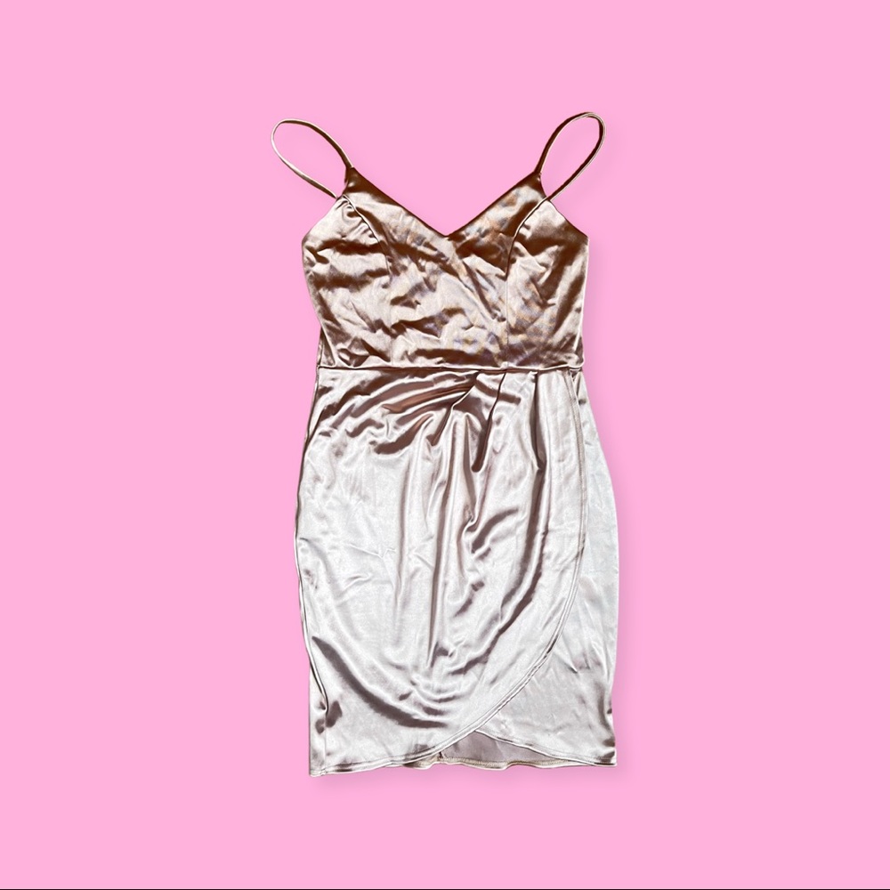 Lulus Small Pink Satin Cami
